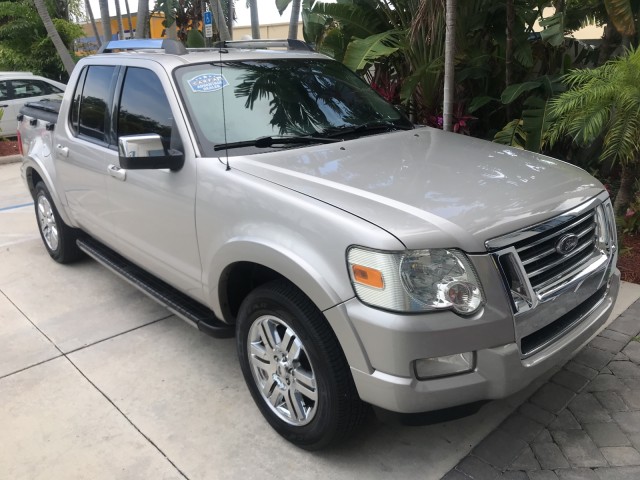 2007 Ford Explorer Sport Trac Limited Heated Leather Seats Sunroof Chrome Wheels in pompano beach, Florida