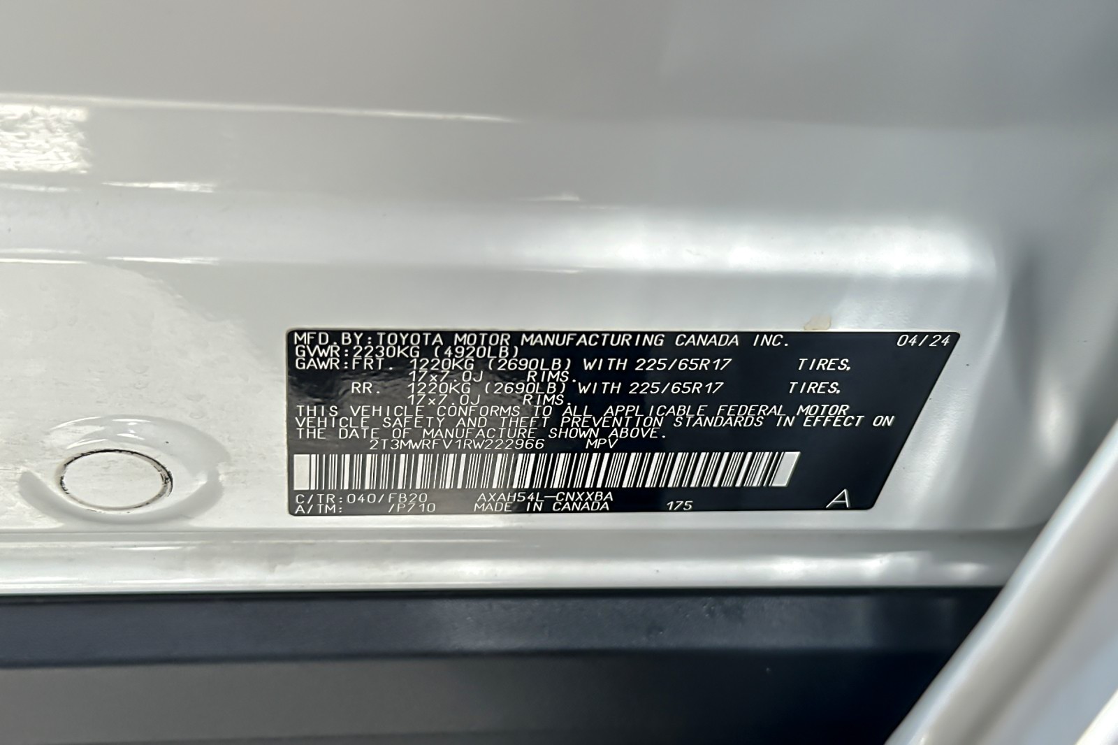 Certified Used 2024 Ice Cap Toyota Hybrid LE image 26