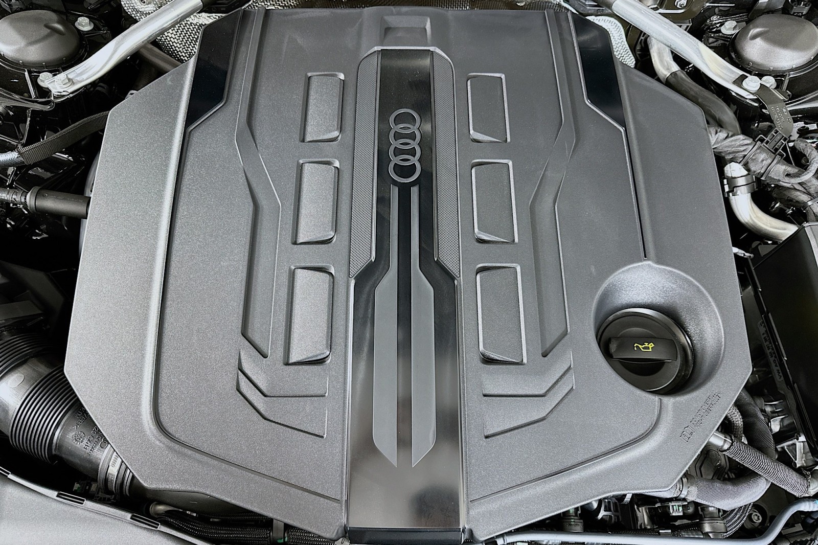 New 2026 Mythos Black Metallic Audi Premium Plus image 12