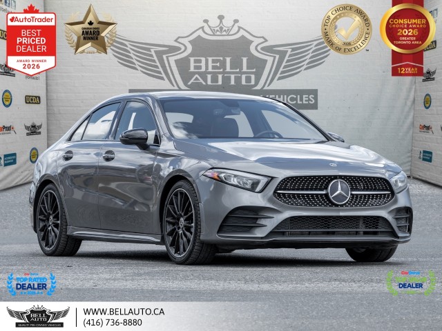 Gray 2020 Mercedes-Benz A-Class Sedan All-Wheel Drive Automatic
