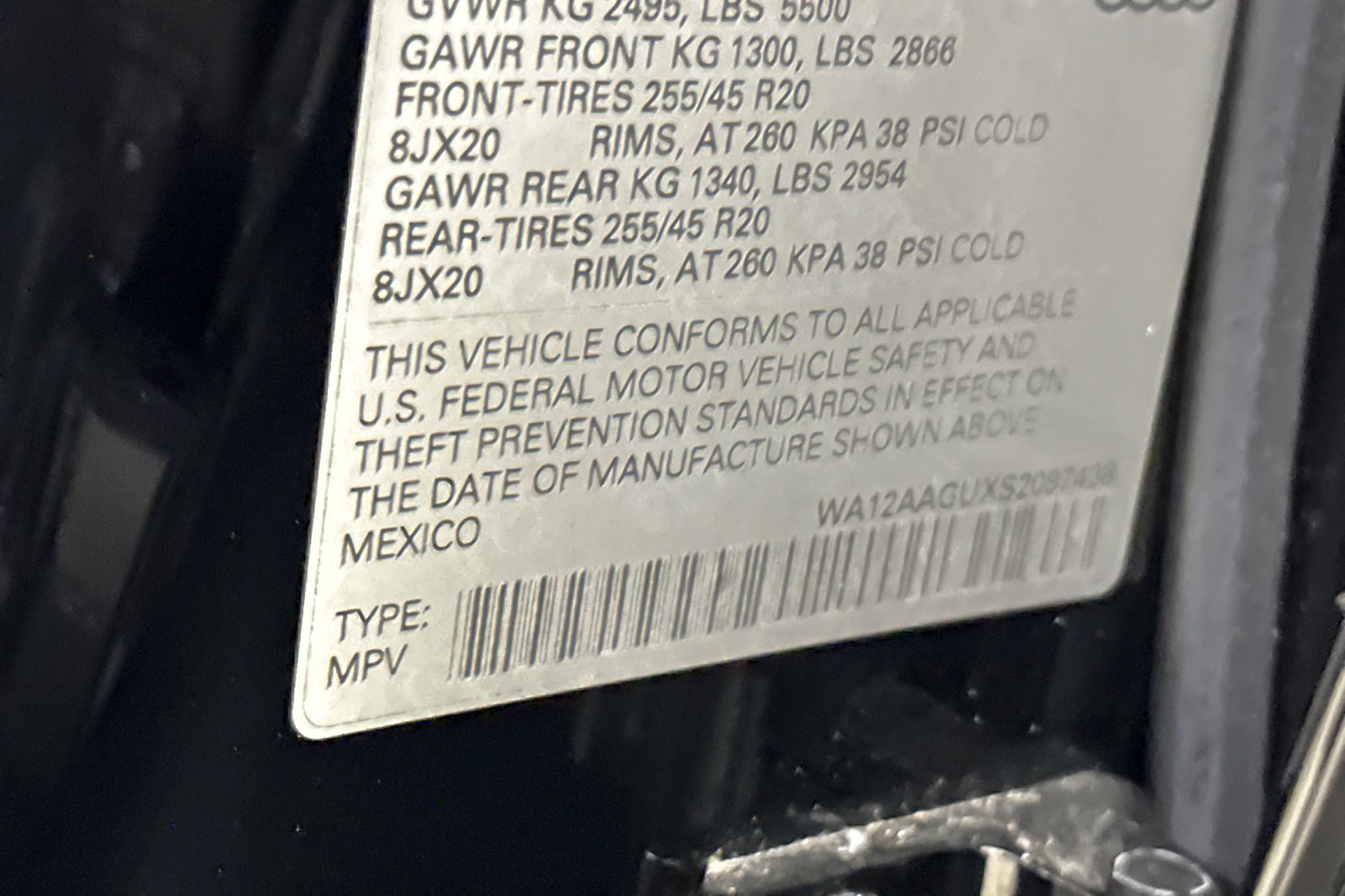 New 2025 Mythos Black Metallic Audi Premium Plus 2.0 TFSI quattro image 25