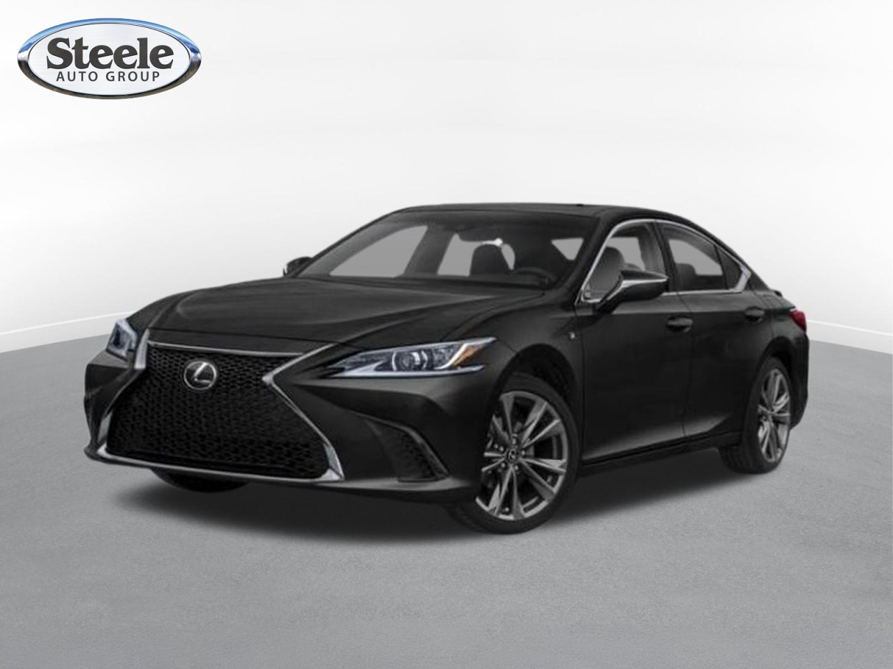 Black (Caviar) 2020 Lexus ES Sedan Front-Wheel Drive Automatic