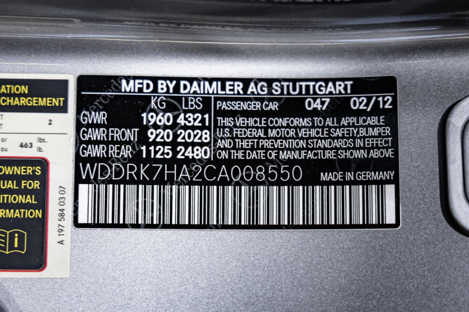 Used Car 2012 Mercedes-benz Sls Amg  Sls Amg For Sale Under $150,000 In Boerne, Texas