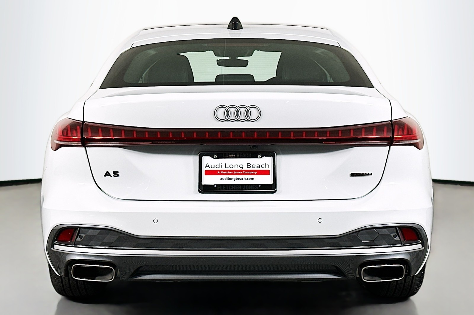 Used 2025 Glacier White Metallic Audi Premium Plus image 3