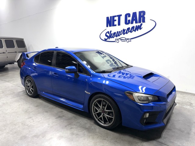WR Blue Pearl 2017 Subaru WRX STI Sedan All-Wheel Drive Manual