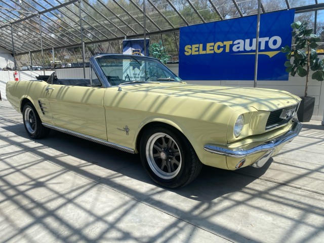 Spring Time Yellow 1966 Ford Mustang Coupe Automatic