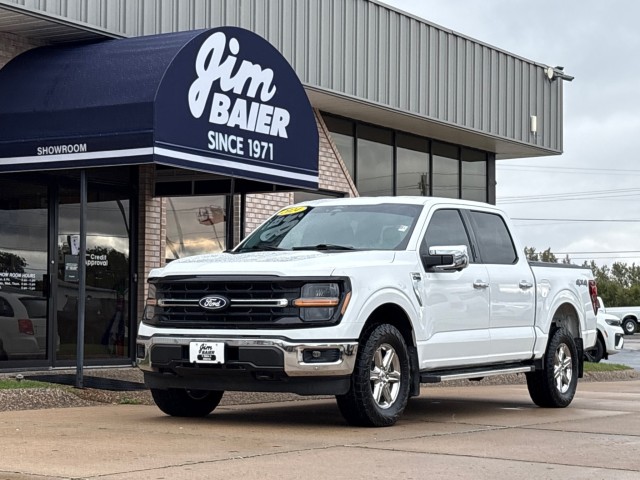 Oxford White 2024 Ford F-150 Pickup Truck Four-Wheel Drive Automatic