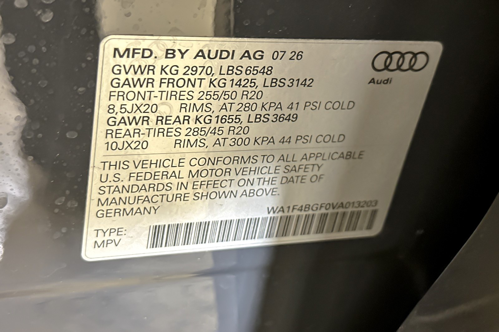 New 2027 Magnet Gray Audi Prestige quattro image 24
