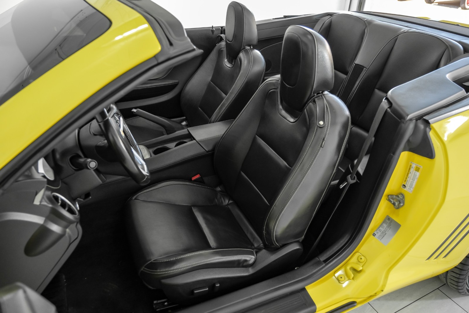 2013 Chevrolet Camaro 2LT RS PACKAGE HEADUP DISPLAY LEATHER HEATED SEATS 4