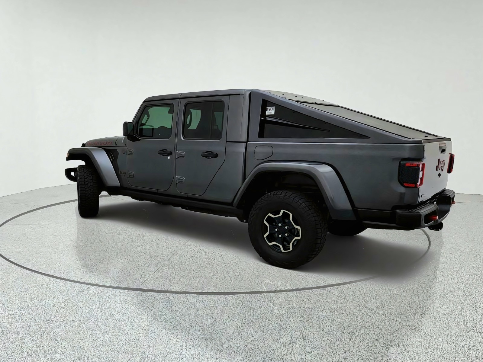 Used 2021 Granite Crystal Metallic Clearcoat Jeep Rubicon image 12