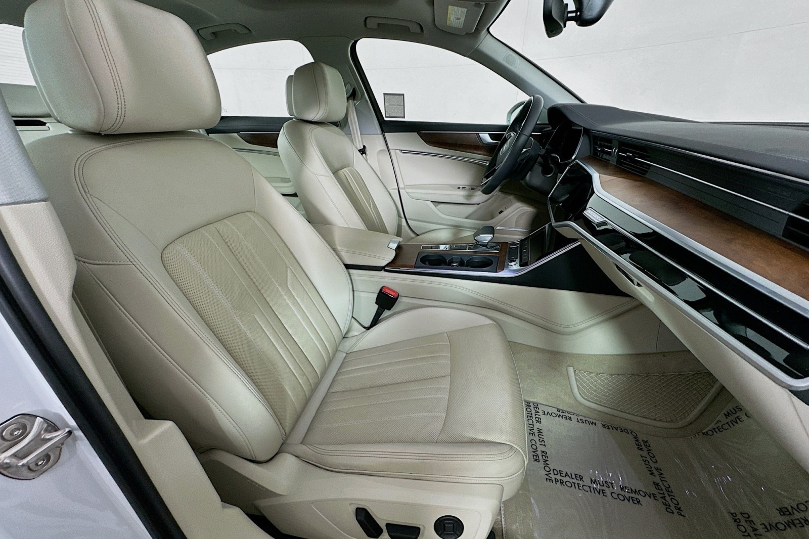 Used 2023 Glacier White Metallic Audi Premium Plus image 8