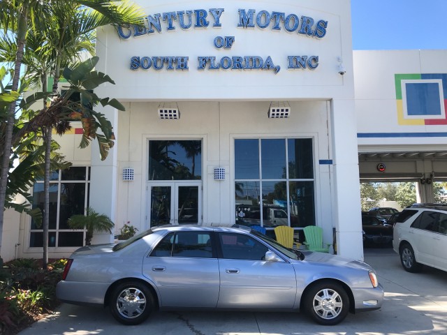 2005 Cadillac DeVille w/Livery Pkg Heated and Cooled Leather Sunroof CD Changer in pompano beach, Florida
