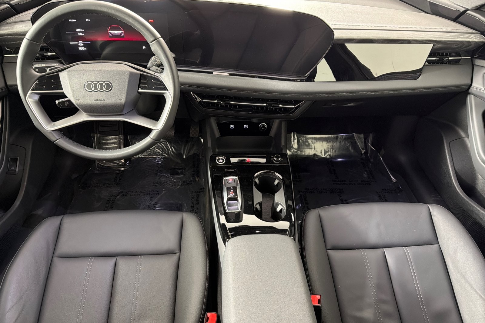 Certified Used 2025 Mythos Black Metallic Audi Premium Plus RWD image 12