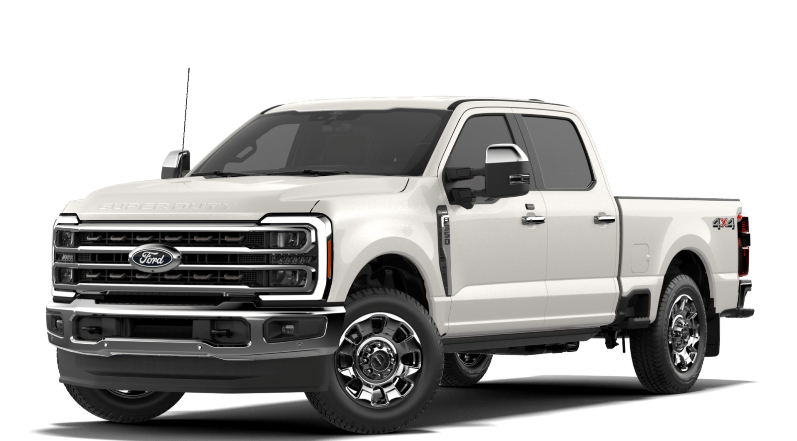 White 2027 Ford F-350 Super Duty Pickup Truck Four-Wheel Drive Automatic