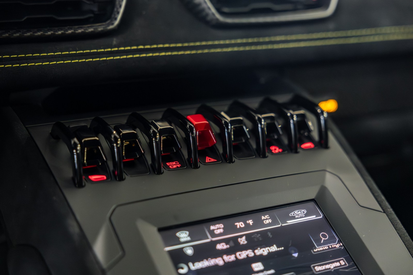 Used Car 2022 Lamborghini Huracan Sto  - $14k Giallo Belenus Paint - Sport Seats - Dark Chrome Interior For Sale Under $400,000 In Boerne, Texas