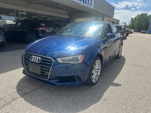 Scuba Blue Metallic 2016 Audi A3 Sedan All-Wheel Drive Automatic