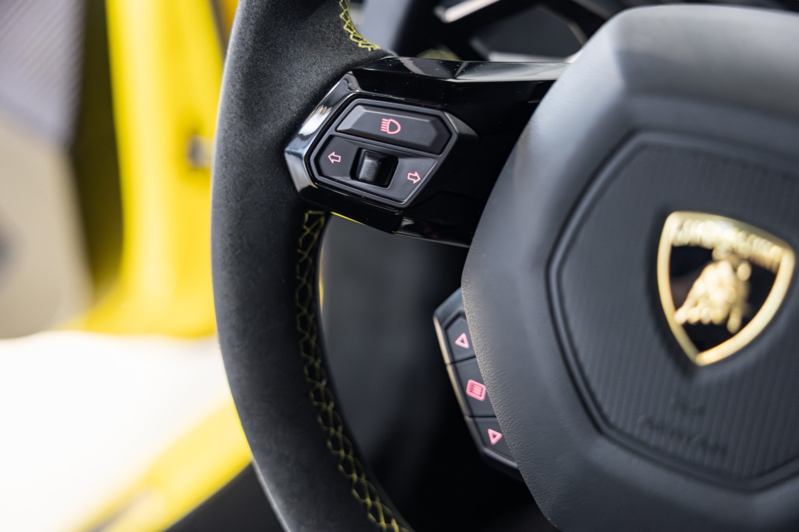 Used Car 2022 Lamborghini Huracan Sto  - $14k Giallo Belenus Paint - Sport Seats - Dark Chrome Interior For Sale Under $400,000 In Boerne, Texas