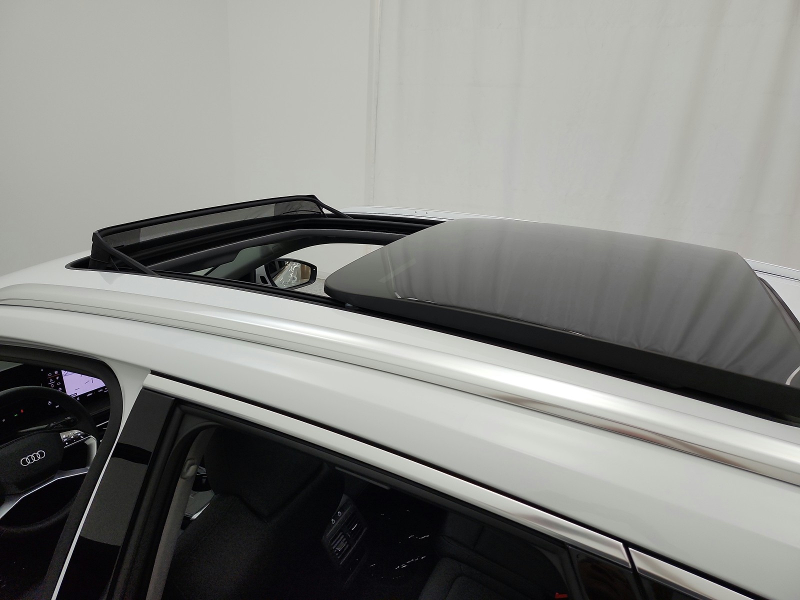 Used 2025 Glacier White Metallic Audi Premium Plus image 11