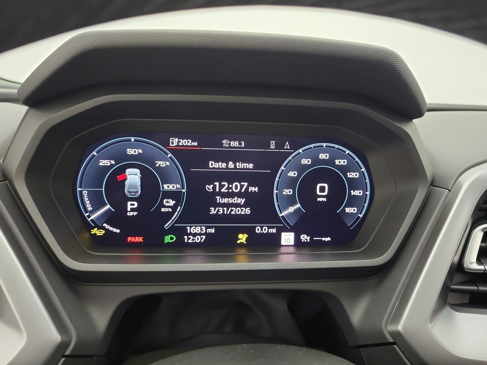 Used 2025 Glacier White Metallic Audi Premium 45 RWD image 12