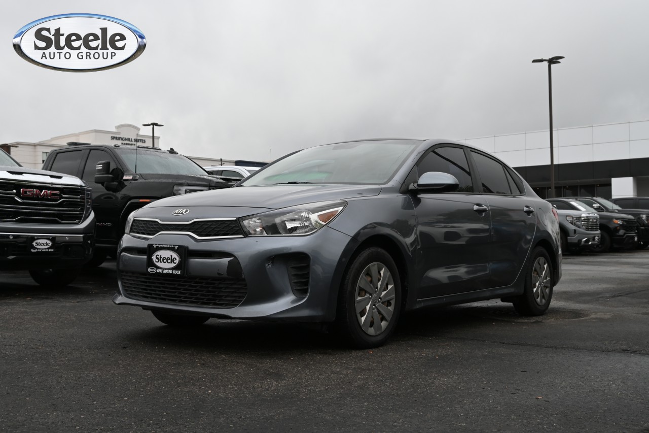 Phantom Gray 2019 Kia Rio Sedan Front-Wheel Drive Automatic
