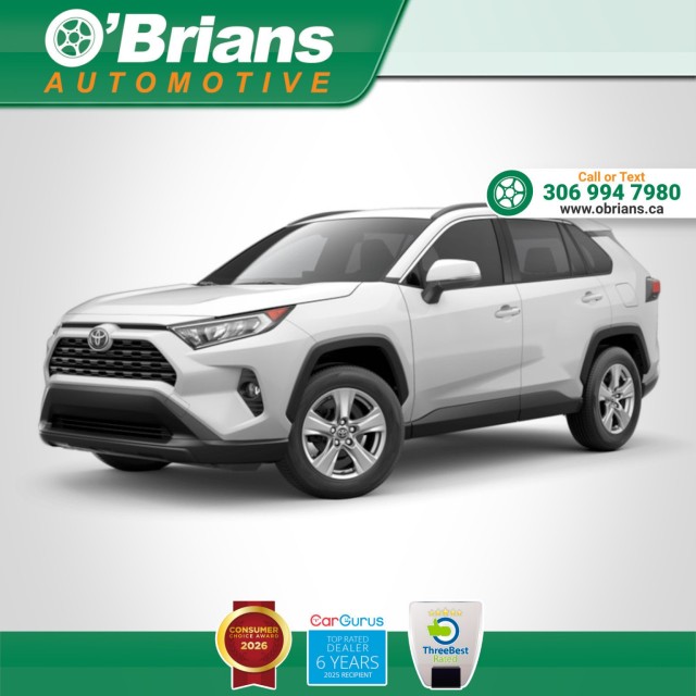 Super White 2019 Toyota RAV4 SUV / Crossover All-Wheel Drive Automatic