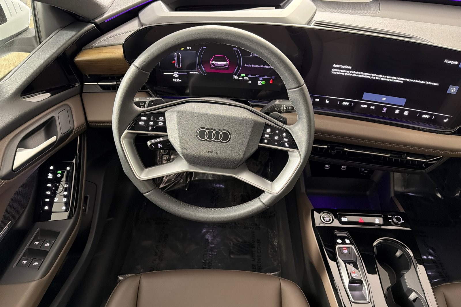 Certified Used 2025 Glacier White Metallic Audi Premium Plus RWD image 13