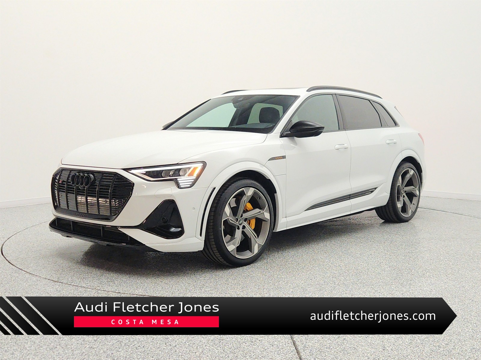 Glacier White Metallic 2023 Audi e-tron S SUV / Crossover All-Wheel Drive Automatic