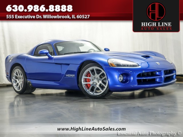 Viper GTS Blue 2006 Dodge Viper SRT10 Coupe RWD Coupe Rear-Wheel Drive Manual