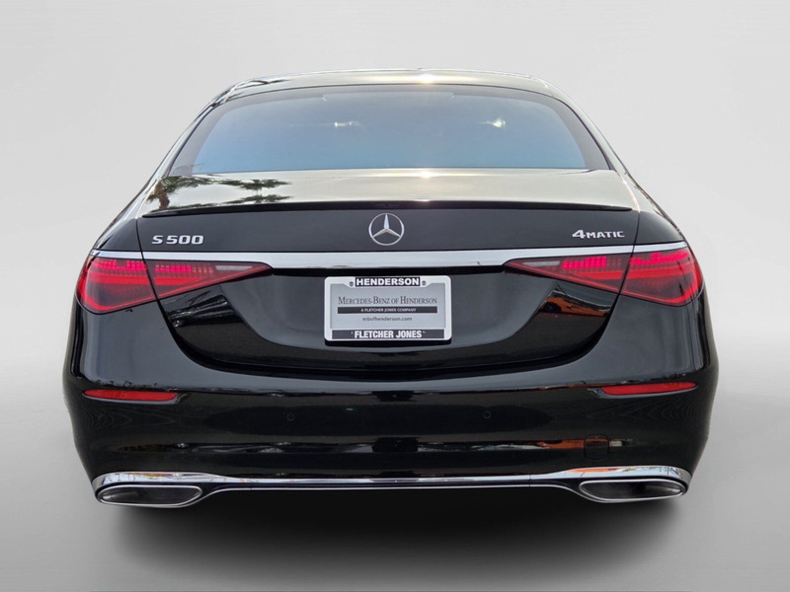 New 2025 Black Mercedes-Benz S 500 4MATIC® Sedan image 4