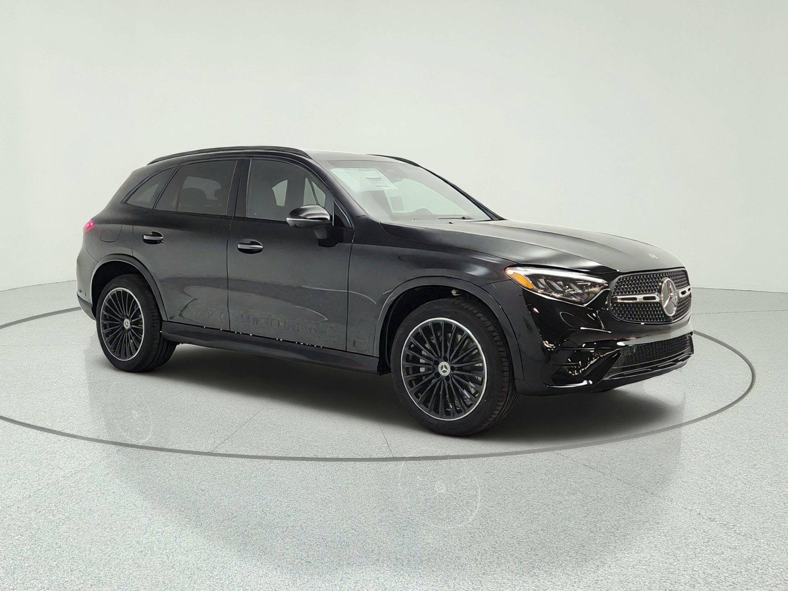 New 2027 Obsidian Black Metallic Mercedes-Benz GLC 300 SUV image 3