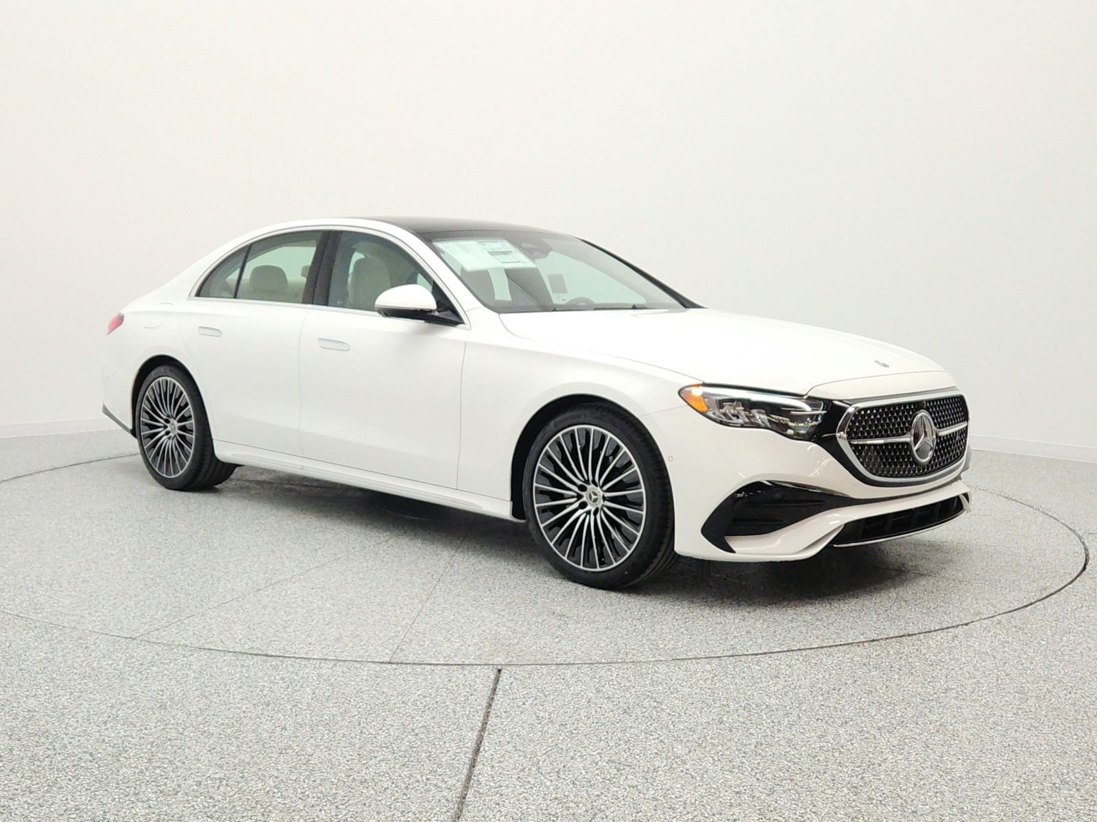 New 2026 Polar White Mercedes-Benz E 350 RWD Sedan image 3
