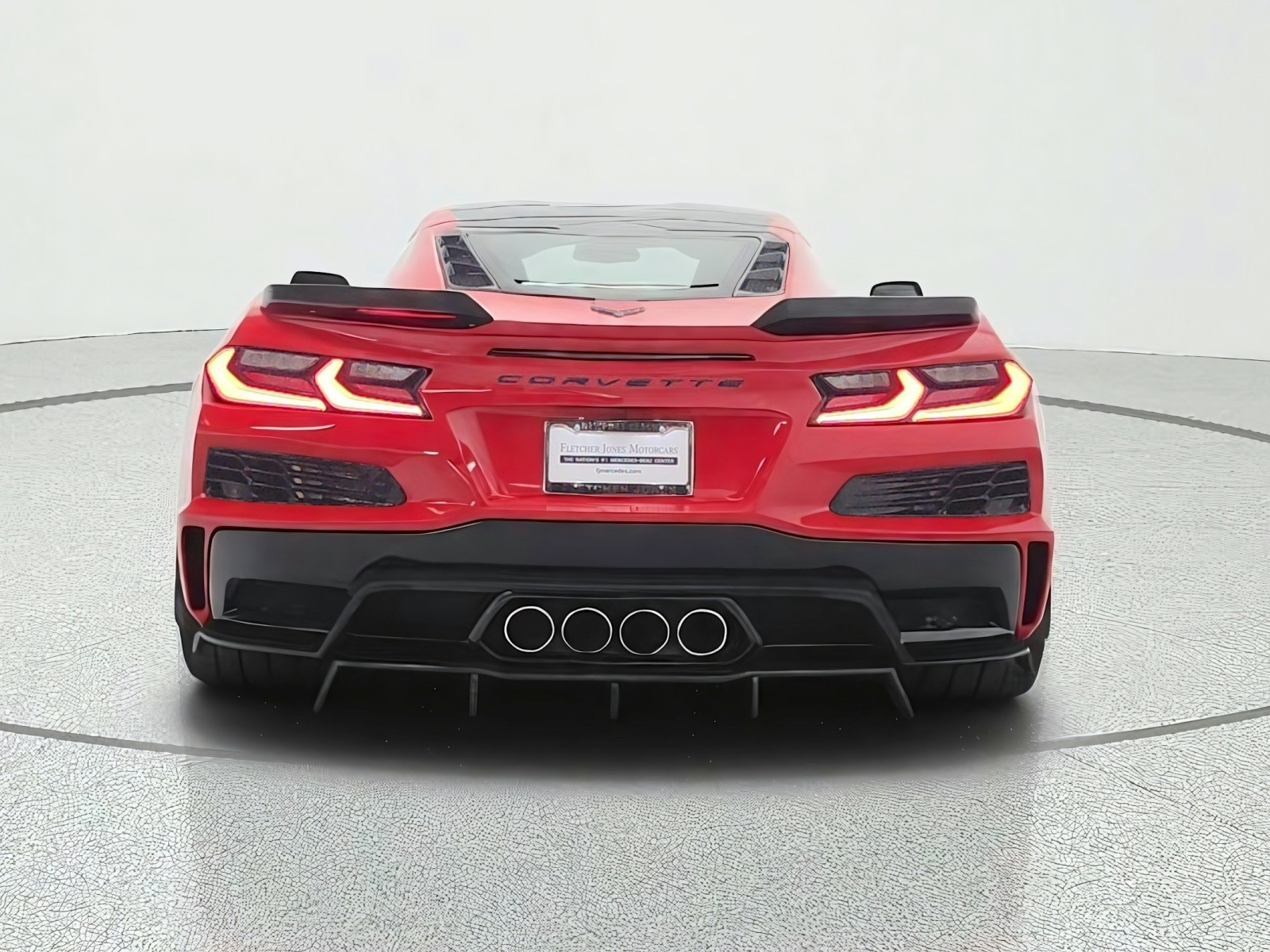 Used 2023 Torch Red Chevrolet 2dr Z06 Cpe w/1LZ image 6