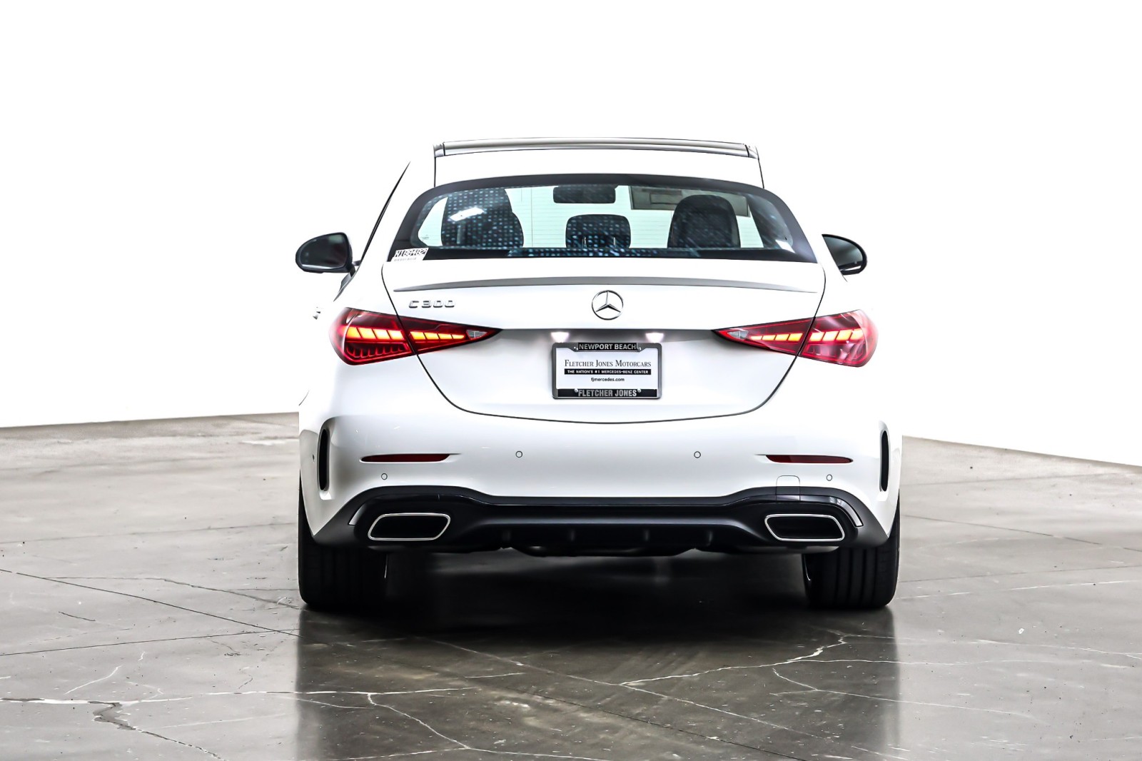 New 2026 Polar White Mercedes-Benz C 300 image 3
