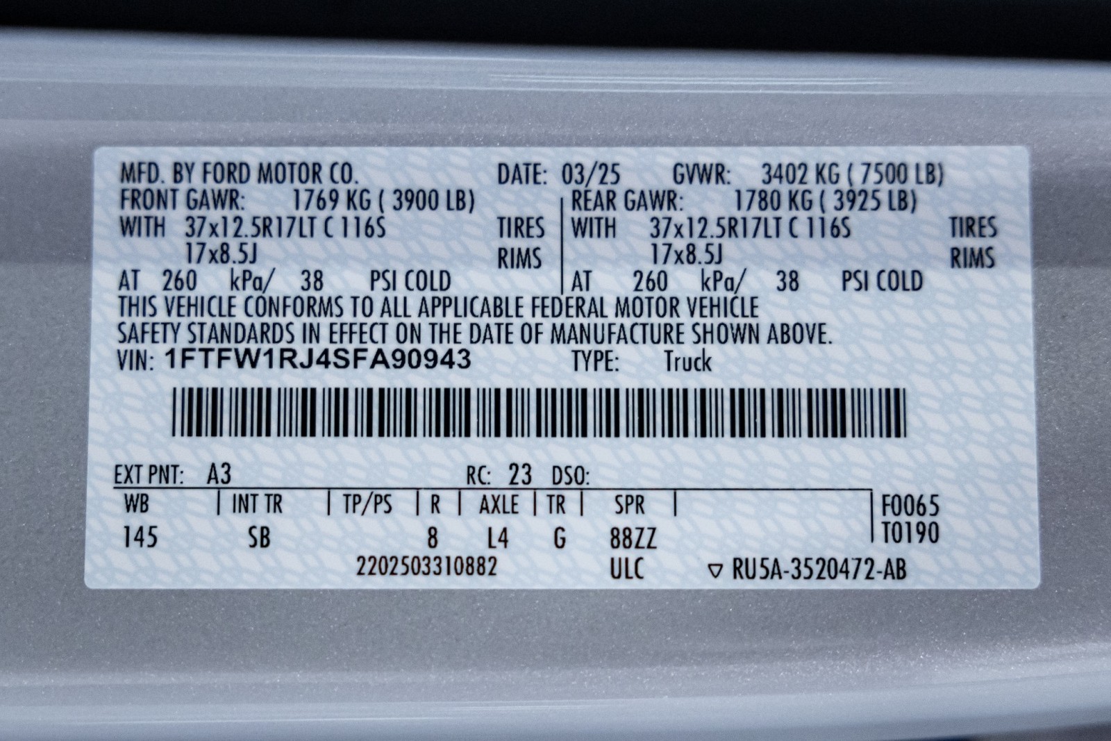 Used Car 2025 Ford F-150  Raptor R - 720 Horsepower - Supercharged V8 For Sale Under $140,000 In Boerne, Texas