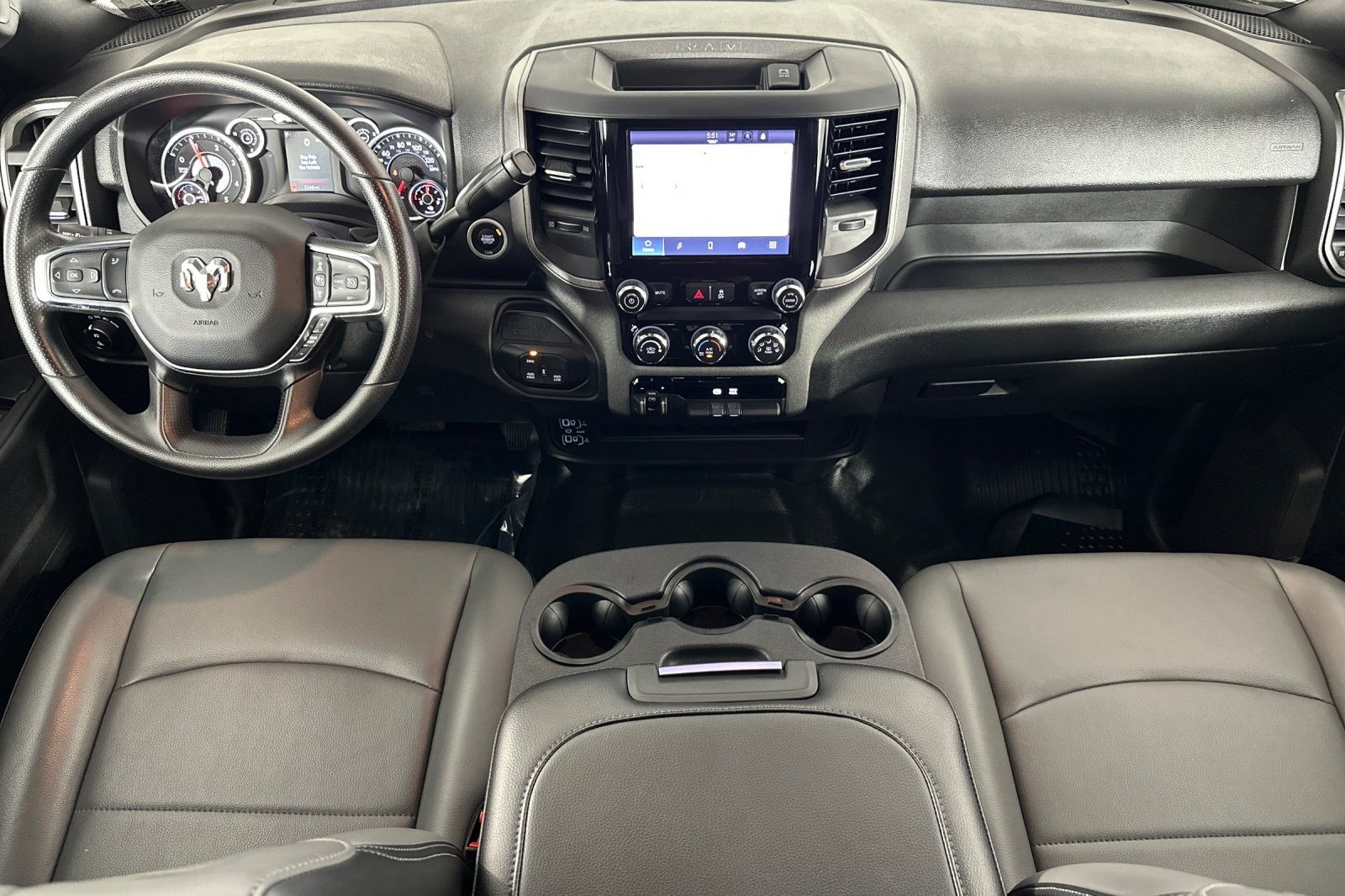 Used 2025 BRIGHT WHITE Ram Tradesman 4x4 Crew Cab 6