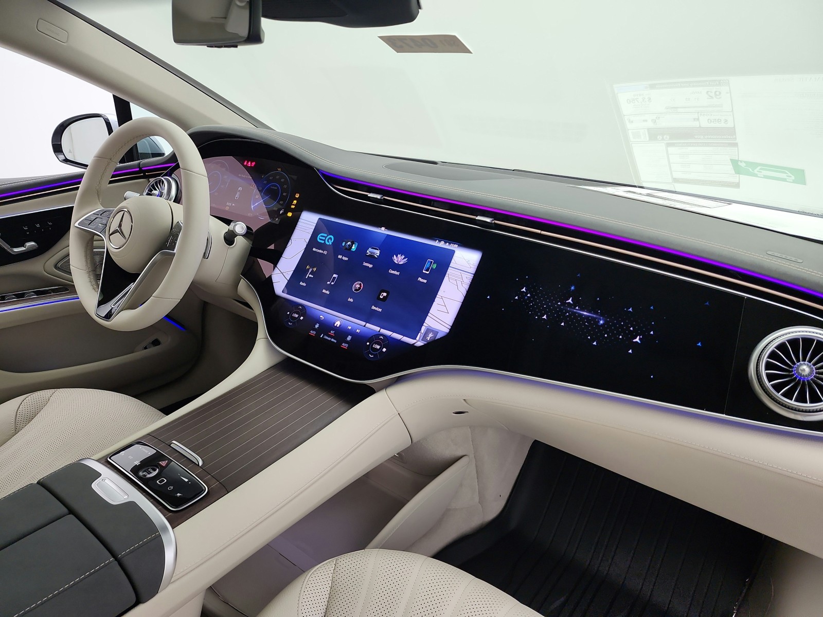 New 2026 Cirrus Silver Metallic Mercedes-Benz EQS 450 image 13