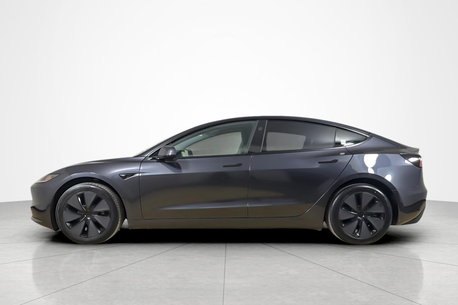 Used 2025 GREY Tesla Long Range RWD image 2