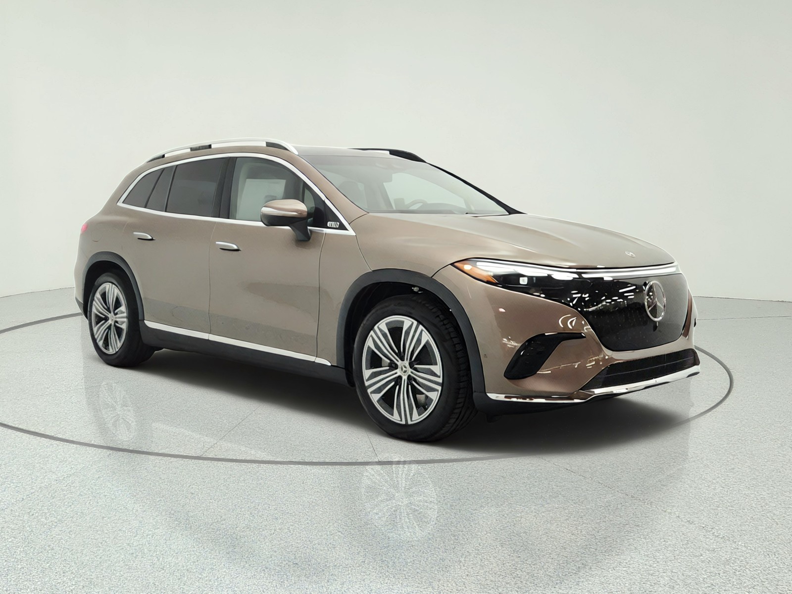 New 2027 Sonoran Brown Metallic Mercedes-Benz EQS 400 4MATIC® SUV image 3