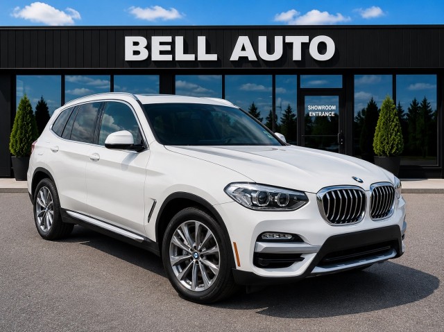 White 2019 BMW X3 SUV / Crossover All-Wheel Drive Automatic