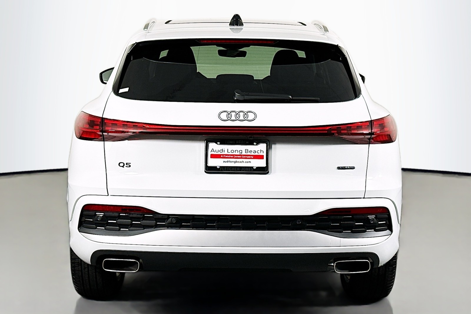 New 2025 Glacier White Metallic Audi Premium Plus image 3