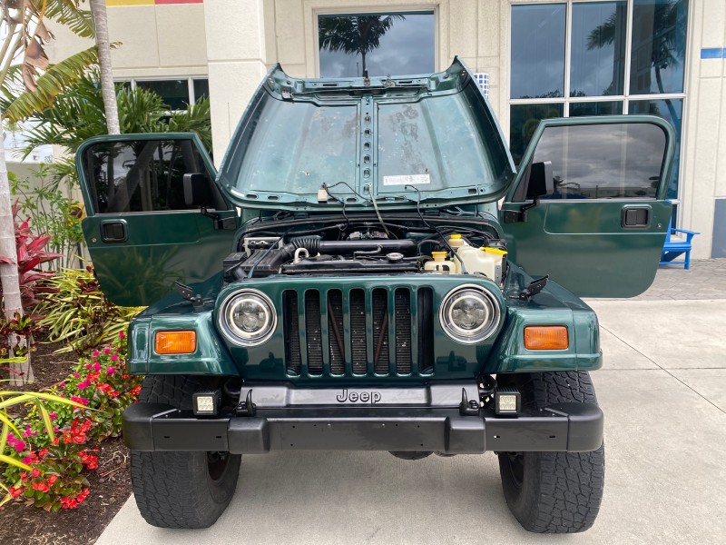 1999 Jeep Wrangler Sahara AUYO AC 6 CYL LOW MILES 47,009 in , 
