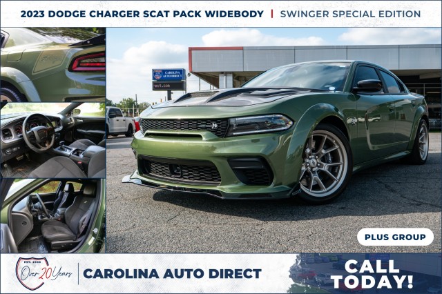 Green 2023 Dodge Charger Sedan Rear-Wheel Drive Automatic