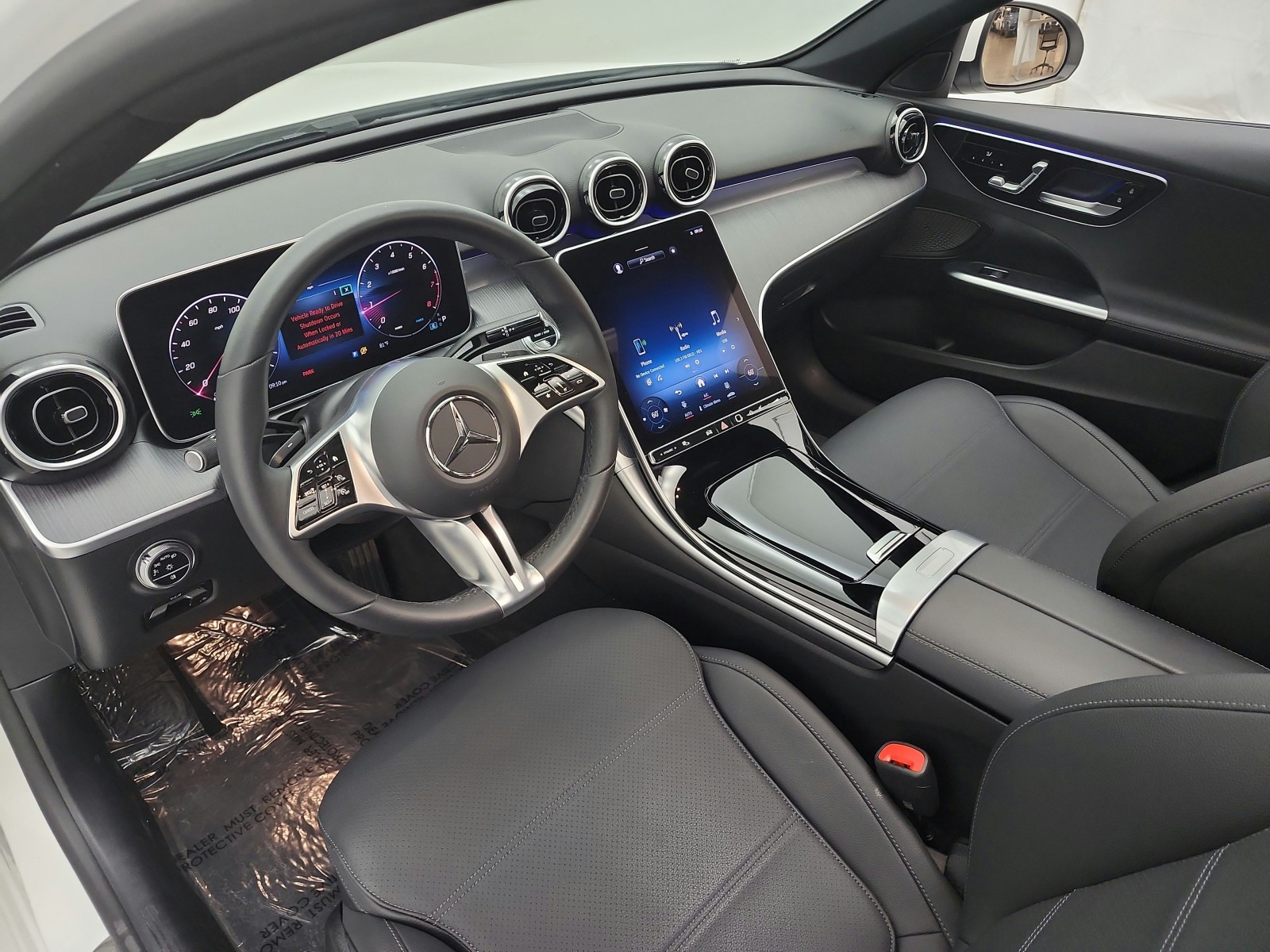 Used 2024 Polar White Mercedes-Benz C 300 Sedan image 9