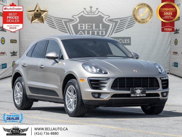 Gold 2016 Porsche Macan S AWD SUV / Crossover All-Wheel Drive Automatic