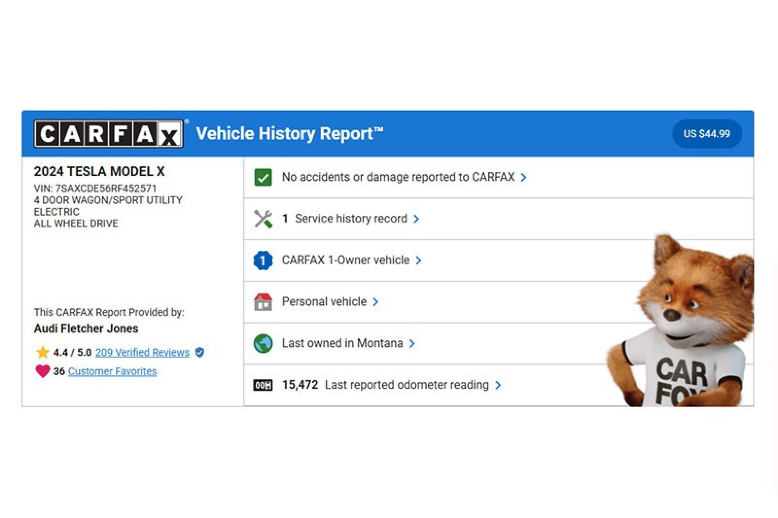 Used 2024 Solid Black Tesla AWD image 2