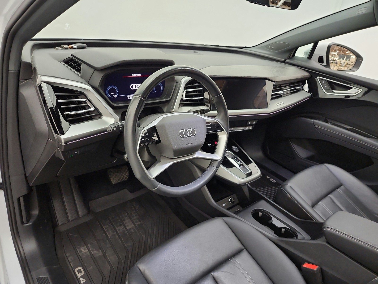 Used 2024 Glacier White Metallic Audi Premium Plus image 9