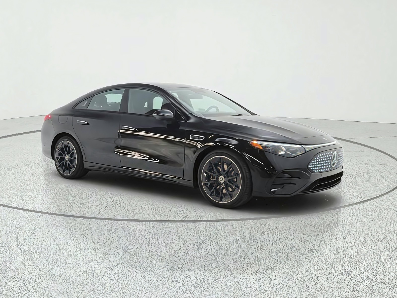 New 2027 Night Black Mercedes-Benz CLA 250+ Electric RWD image 3