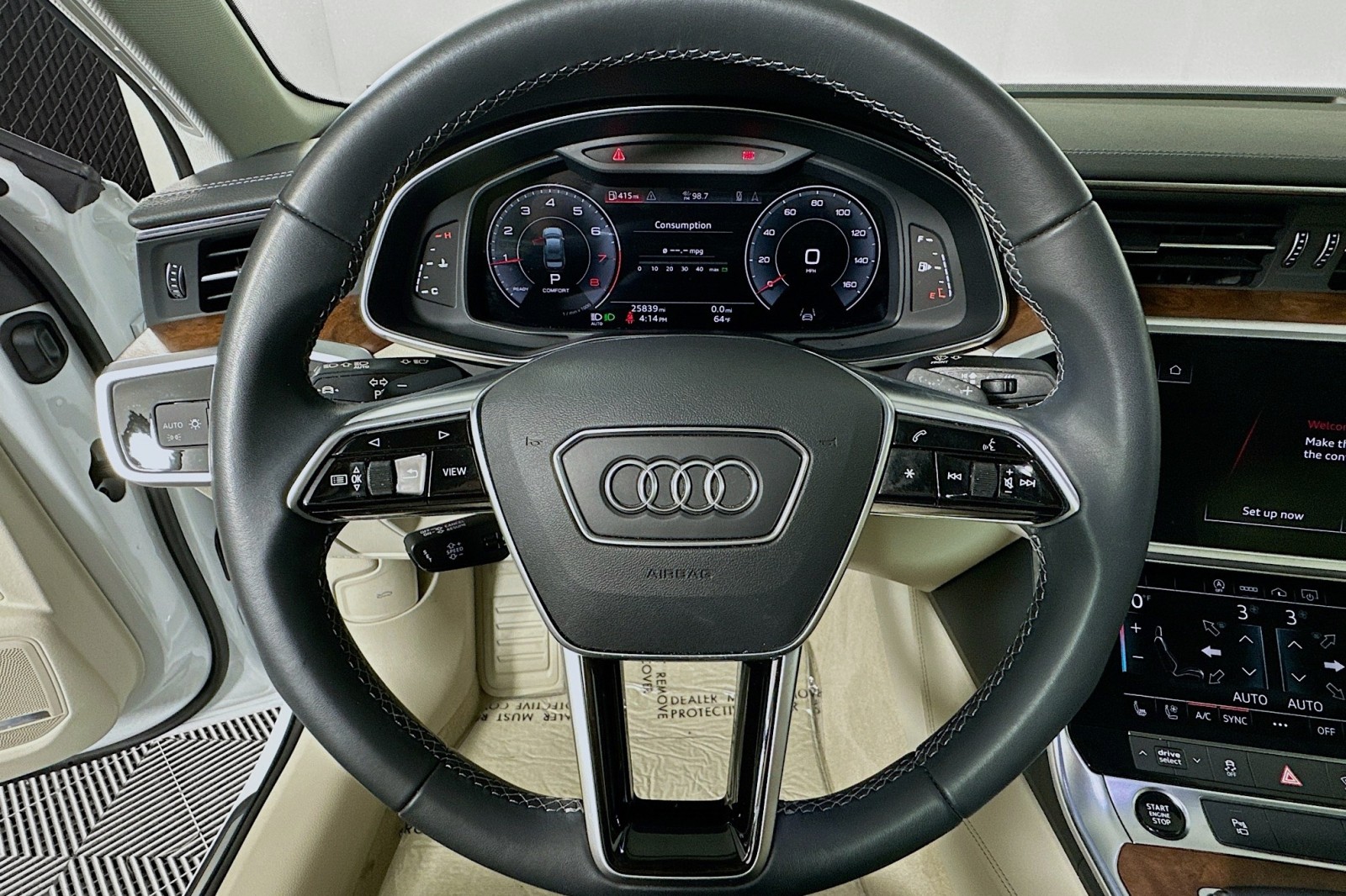 Used 2023 Glacier White Metallic Audi Premium Plus image 19