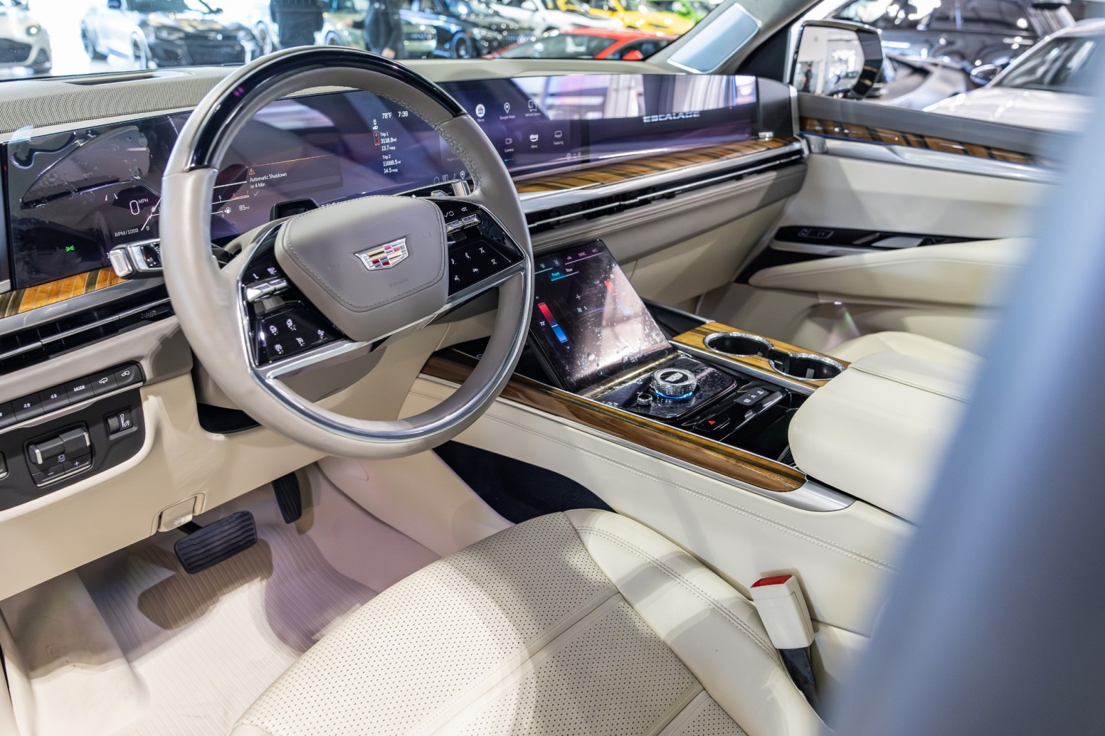 Used Car 2025 Cadillac Escalade  4wd Sport Platinum - 24 Inch Wheels - Crystal White Paint For Sale Under $120,000 In Boerne, Texas