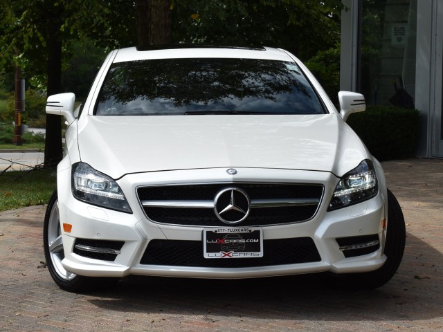 2012 Mercedes-Benz CLS-Class CLS550 4MATIC Premium 1 Pkg. Moonroof Leather Keyless GO Blind S 7